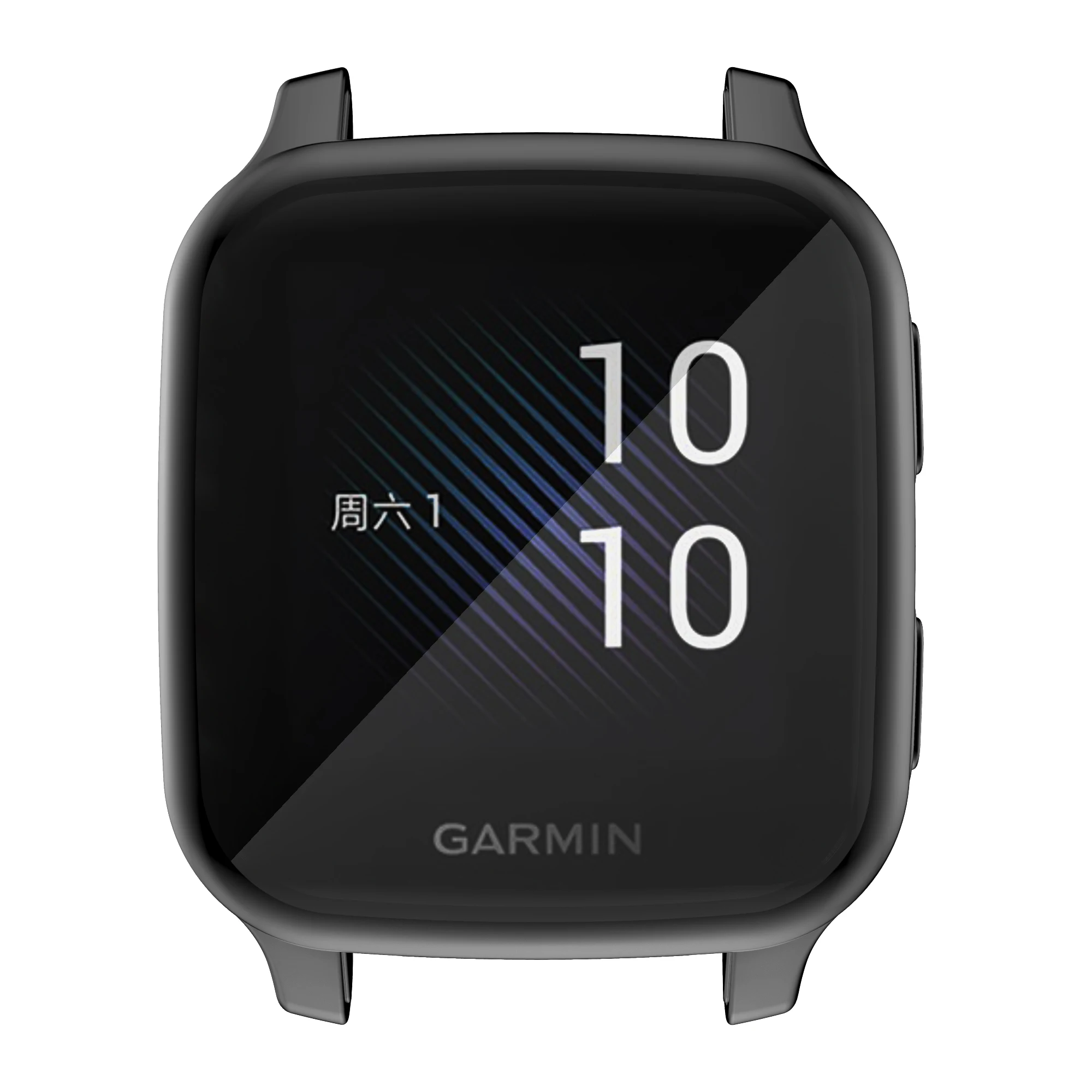 ТПУ Мягкий ЖК-экран стекло протектор чехол Smartwatch корпус край рамка для Garmin Venu SQ