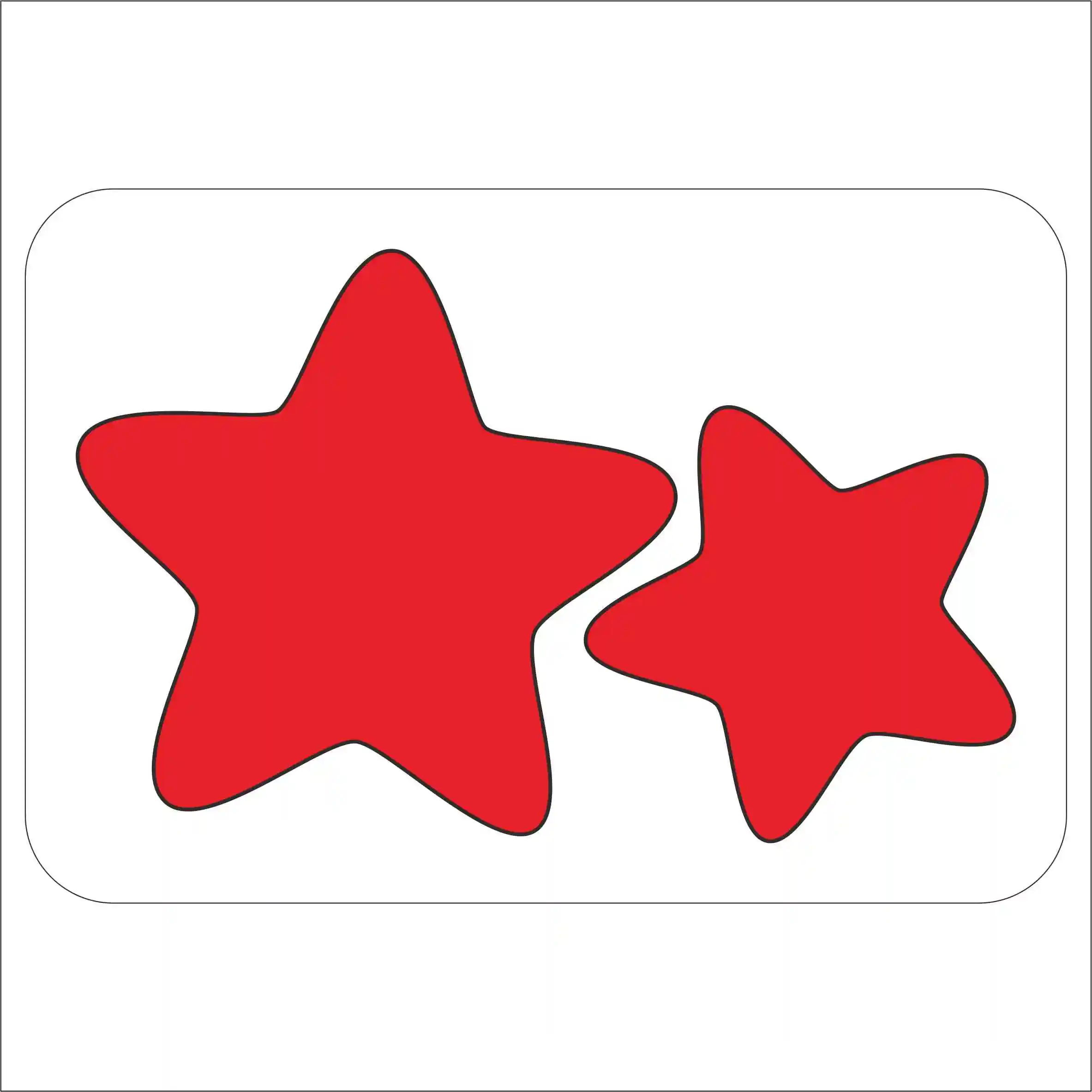

Big Star shape cutting die SMR-HO0016 Christmas die-cuts