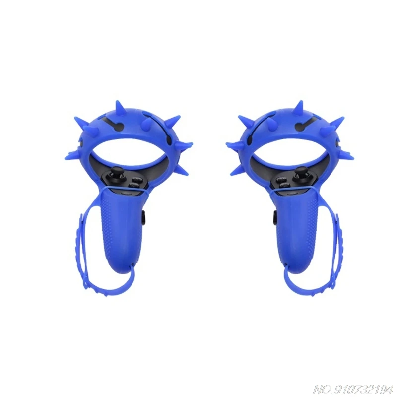 

Dust-proof Protection Knuckle Strap Silicone Case Handle Grip Strap Grip Cover for -Oculus Quest/Rift S Touch Controller D17 20