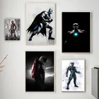 Картина на холсте из мультфильма Marvel, мстители, Бэтмен, Капитан Америка, Железный человек
