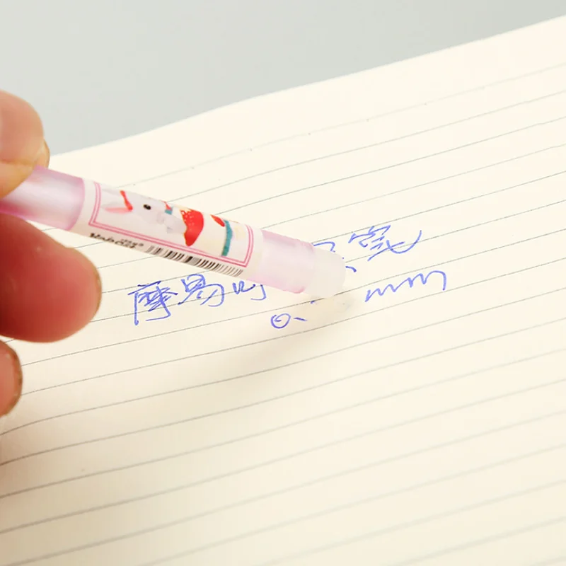 4 шт./лот гелевая ручка со стираемыми кошками Практичная для подписи Escolar Papelaria