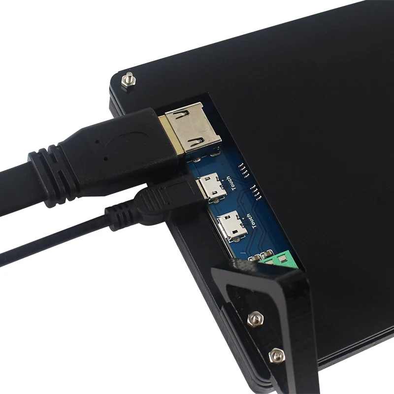 5 дюймов Raspberry Pi 4 сенсорный экран 800x480 ёмкостный ЖК-дисплей+ держатель для ПК Lapto для Raspberry Pi 4B/3B+/3Bp Бесплатный привод