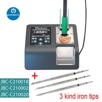 xsoldering lead free soldering station 200w 2 5s rapid heating soldering iron kit with jbc handle iron tip exceed sugon t26