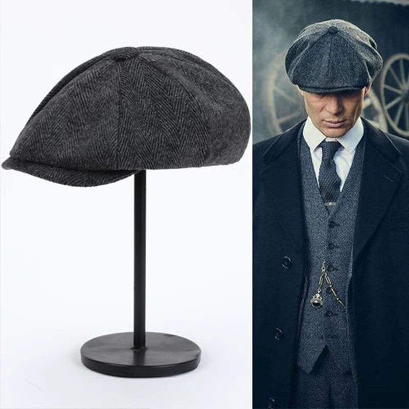 

Latest Fashion Men's Hat Retro Beret Cotton And Linen Newsboy Hat Razor Party Ladies Painter Hat