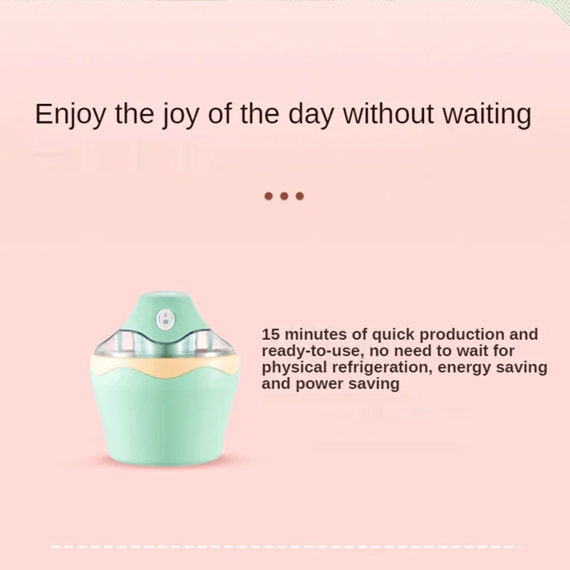 Машина для домашнего мороженого с аккумулятором портативная машина фруктового