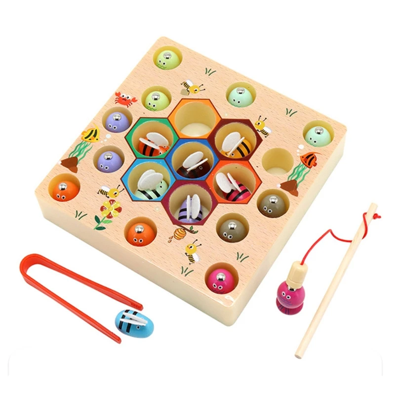 

Interactive Kids Montessori Game Play Toys Meaningful Table Games Best Gift