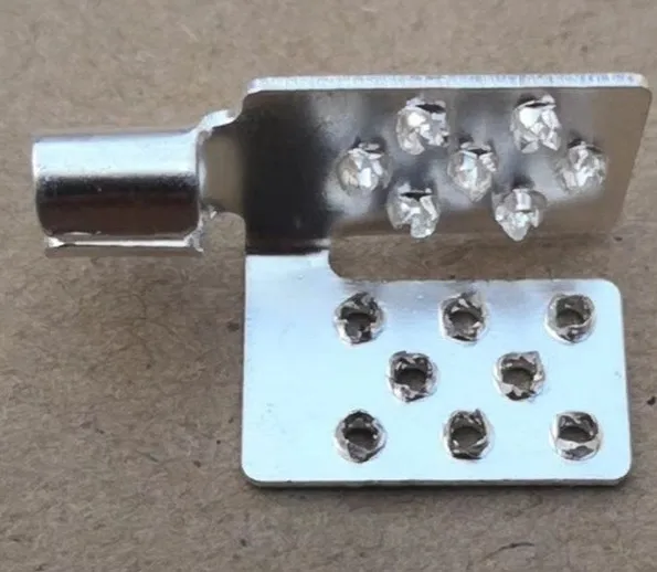 Зажимы для подогрева пола специальные Серебристые соединители Minco Heat