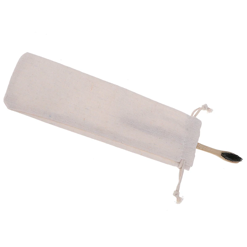 Многоразовые органические хлопковые зубные щетки дорожные сумки для хранения