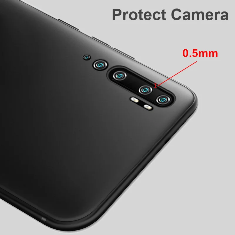 Thouport Силиконовый чехол для Xiaomi Mi 10 Pro 5G Чехлы Note10 Кольцо Стенд держатель матовый