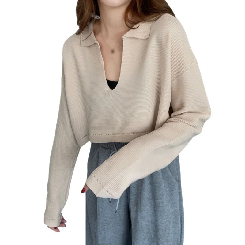 

Женский однотонный яркий однотонный Корейский Осенний женский топ в Корейском стиле футболка с длинным рукавом Топы