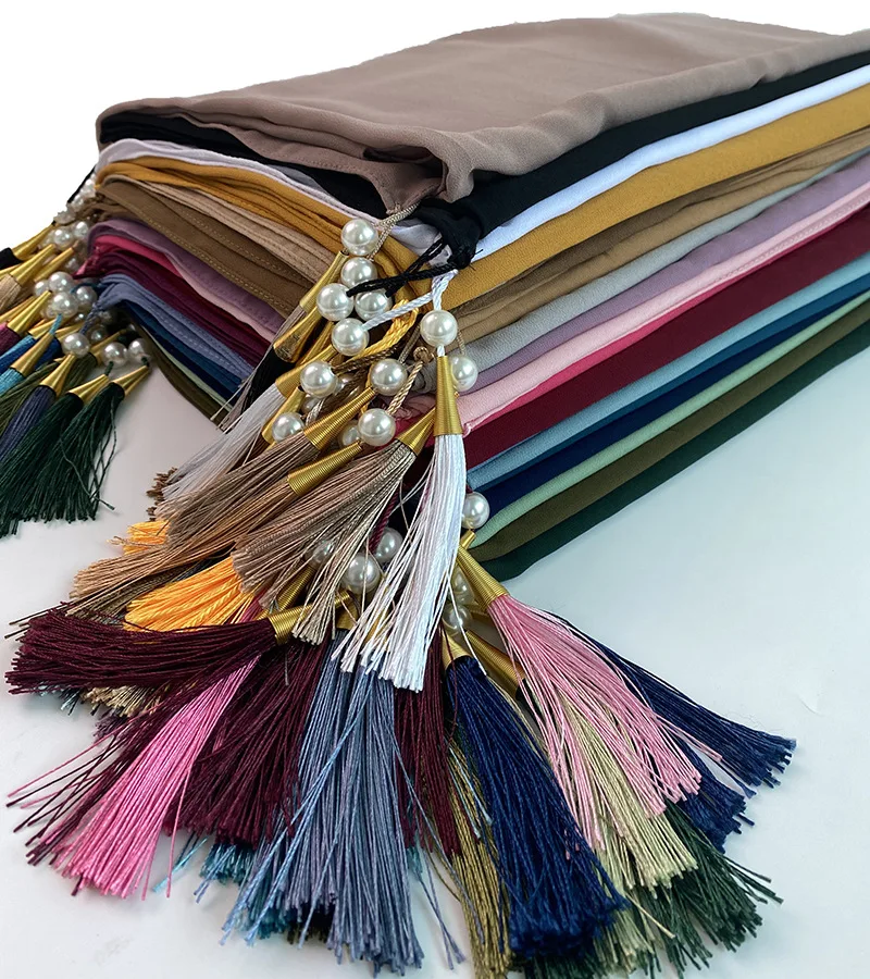 1 шт пузырчатый шифоновый однотонный шарф длинный мягкий шарф-шаль шарфы Femme Bufandas