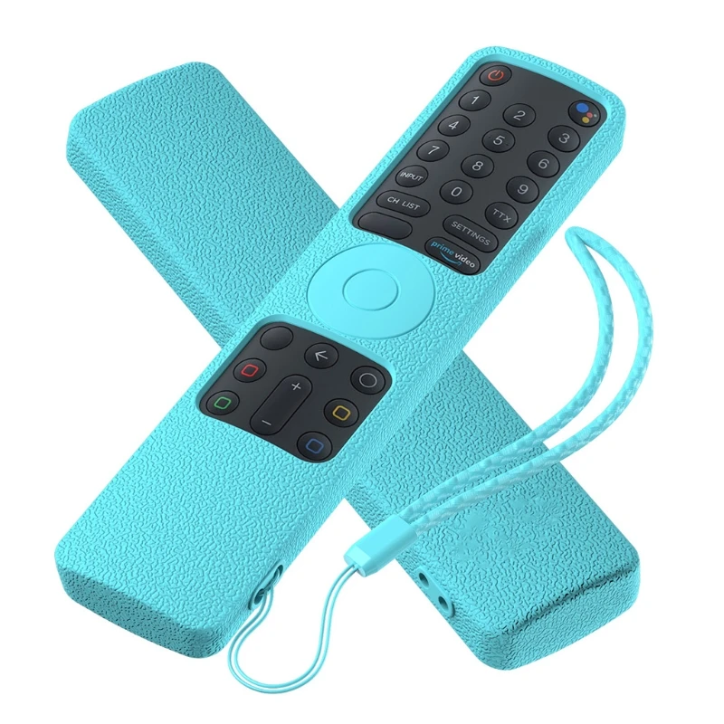 

T21B Protective Silicone Remote Case for MI 4S Remote Cover Shockproof Remote Control Holder,Anti-Slip Anti-Lost with Lanyard