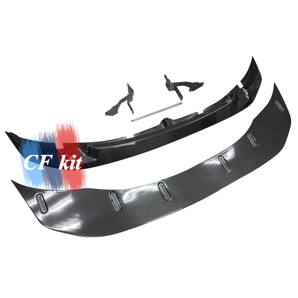 Передний спойлер из углеродного волокна для бампера BMW M3 M4 F80 F82 F83 2013 и