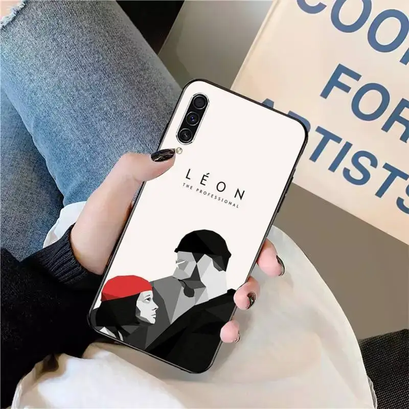 

Leon Matilda Natalie Portman Movie Phone Case For Samsung galaxy S 9 10 20 A 10 21 30 31 40 50 51 71 s note 20 j 4 2018 plus