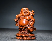 4 chinese folk collection seikos boxwood bag maitreya buddha big belly buddha gather fortune riches office ornament town house
