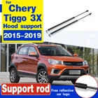 Демпфер для Chery tiggo 3X 2015-2019, автомобильный Стайлинг, передняя крышка капота, модификация, газовые стойки, подъемник, амортизатор, гидравлический стержень