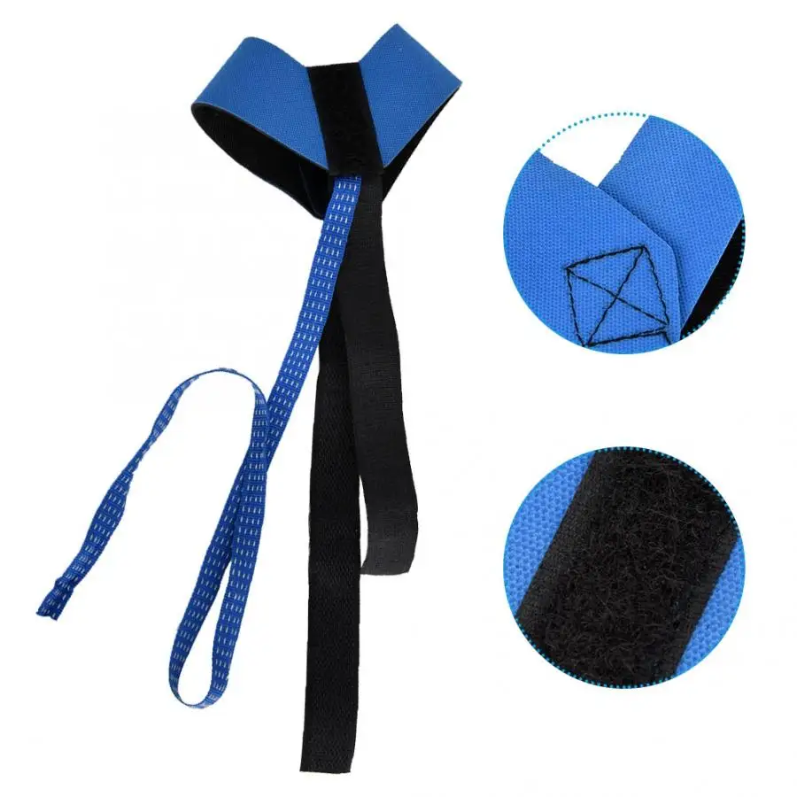 Антистатический ремешок для пятки регулируемый измеритель синего и черного