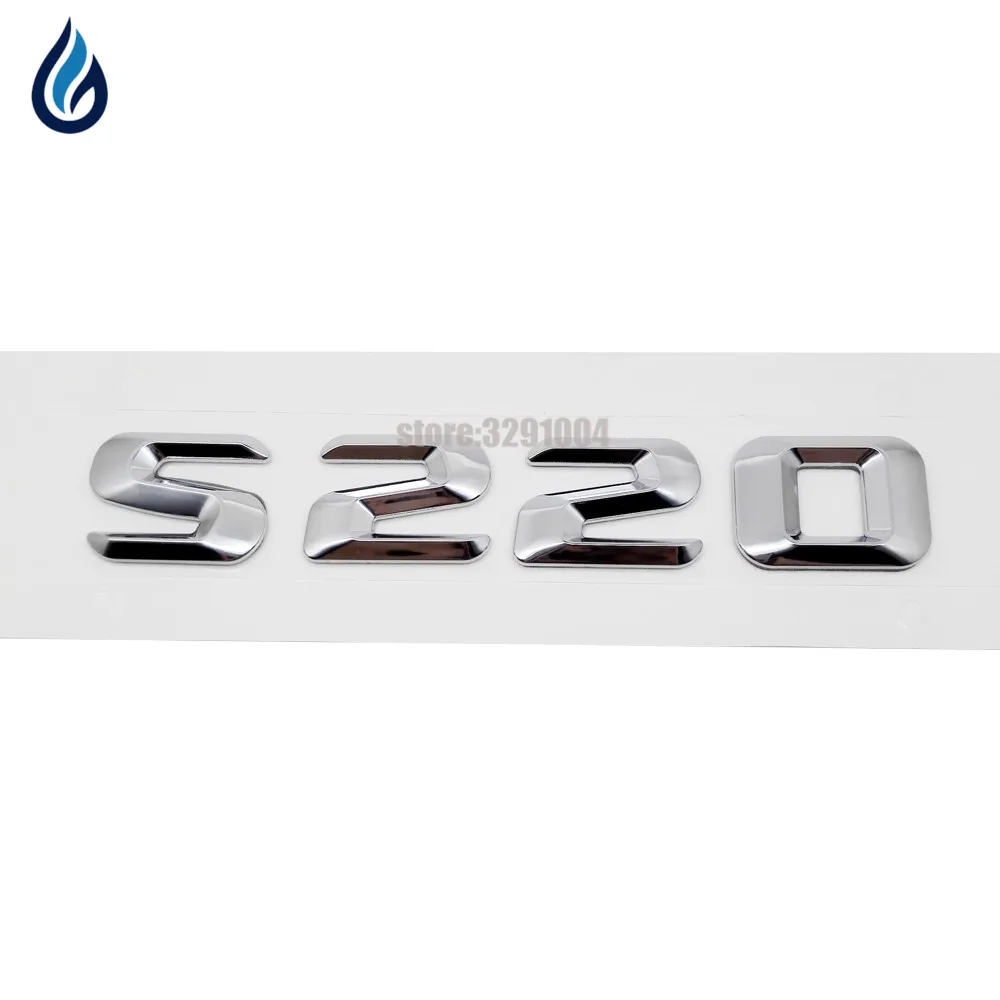 Стайлинг автомобиля для Mercedes Benz S Class 220SE W111 W116 W126 W140 W220 W221 W222 S220 разрядные наклейки