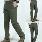 Брюки мужские тактические, повседневные брюки-карго в стиле милитари, водонепроницаемые быстросохнущие, армейские штаны, на лето