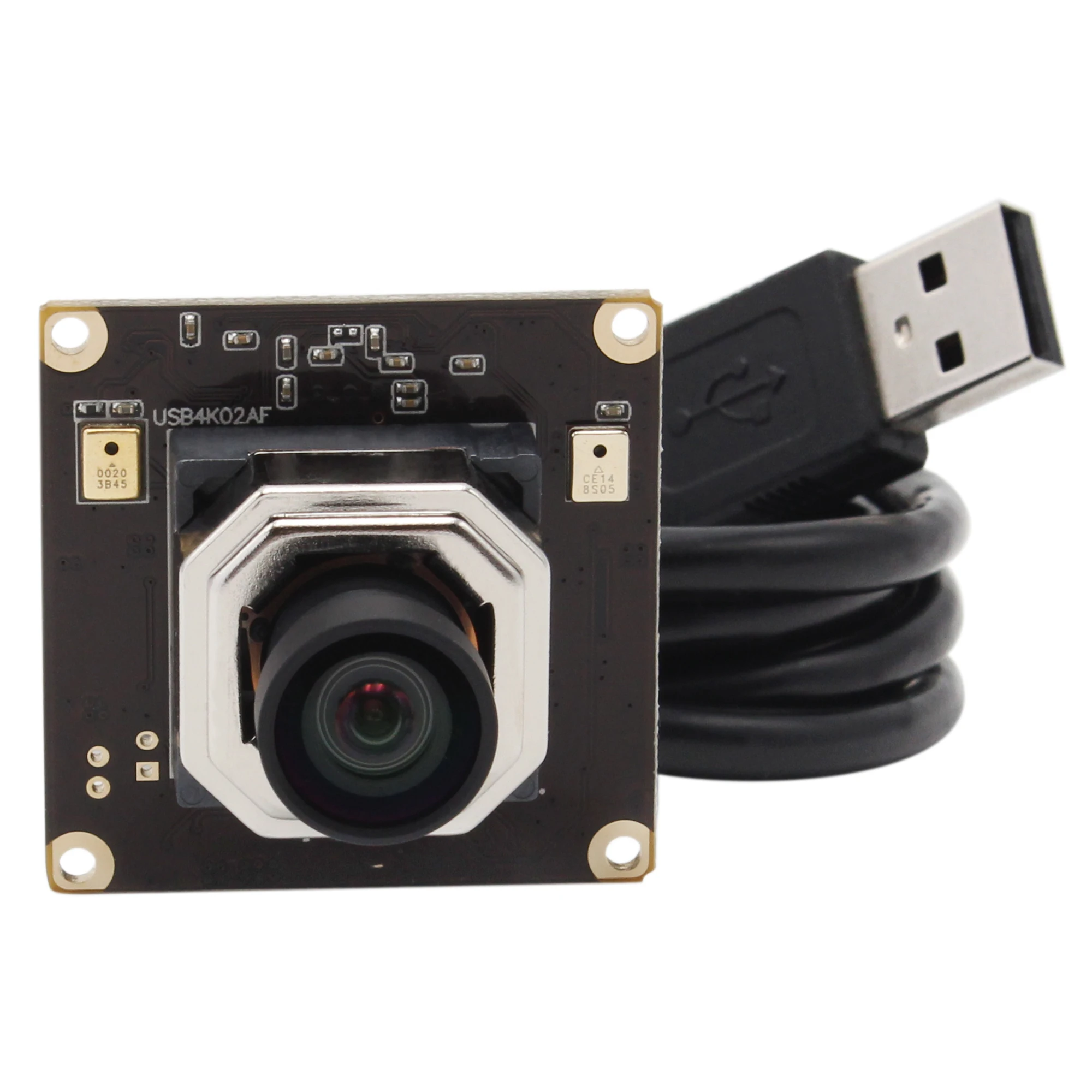 

USB-модуль камеры Mjpeg 4K с автофокусом, 30fps, USB 2,0, веб-камера, плата камеры с объективом 2,8/3,6/6/8/12 мм для сканирования документов, дронов