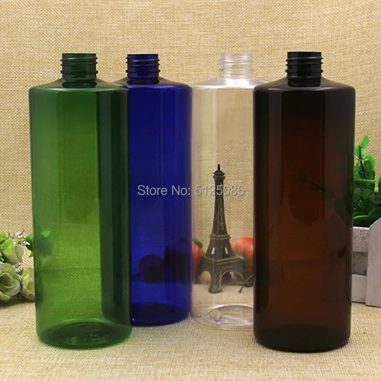 500 мл пресс крышка пустая пластиковая прозрачная Эмульсия бутылки для