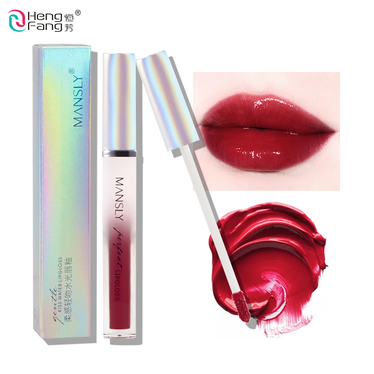 

Mansly Lips Makeup Tool Gentle Kiss Water Lipgloss Moisturizer Smooth Velvet Lipstick Cream Good Lip Glaze Dropship Beauty #M253