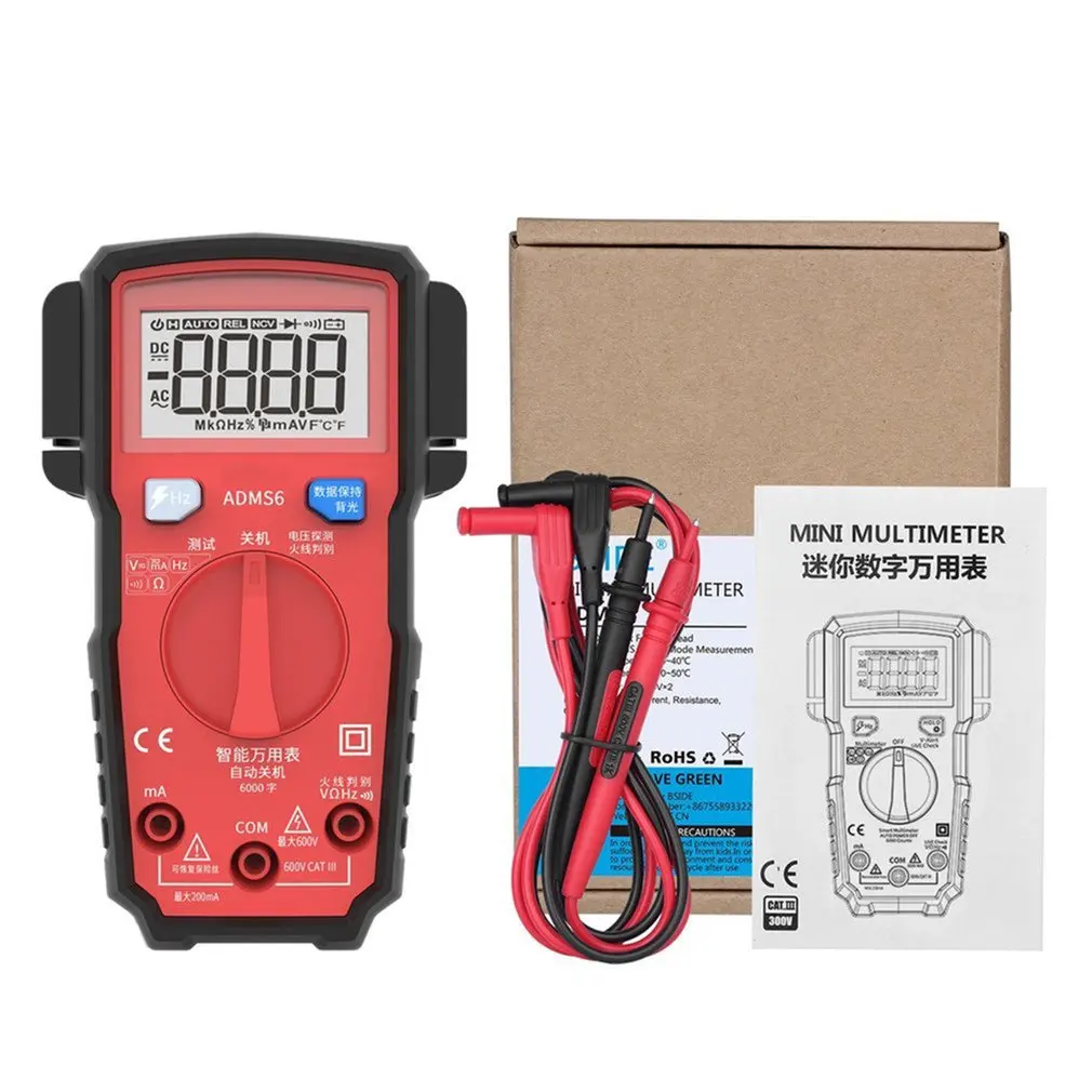 

UNI-T UT139E Series Digital Multimeter Auto Range True RMS Tester Handheld 6000 Count Voltmeter Sturdy