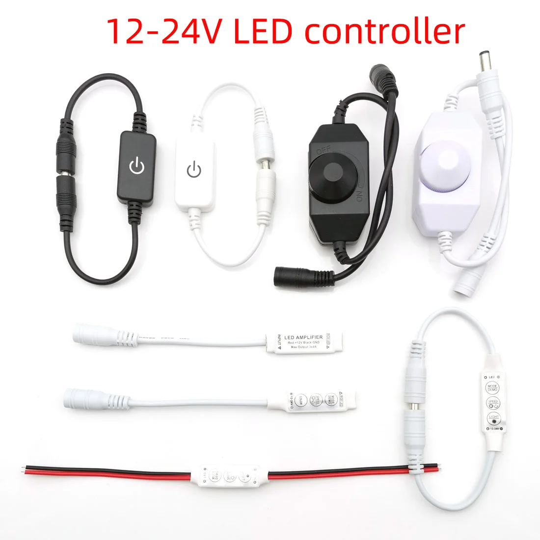 5V USB LED switch Wifi Controller Bluebooth Power For TV Backlight 12-24V led strip RGB Remote Light Home colorful | Лампы и освещение