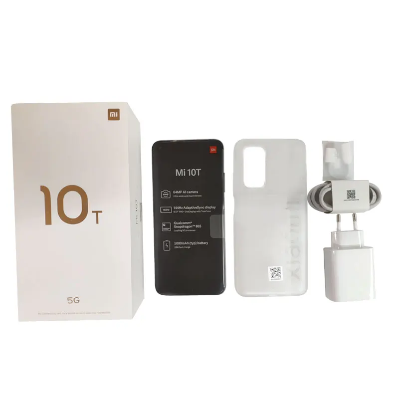 Глобальная версия Xiaomi Mi 10T Pro 5G 108MP Тройная камера 8 Гб 256 ГБ мобильный телефон NFC