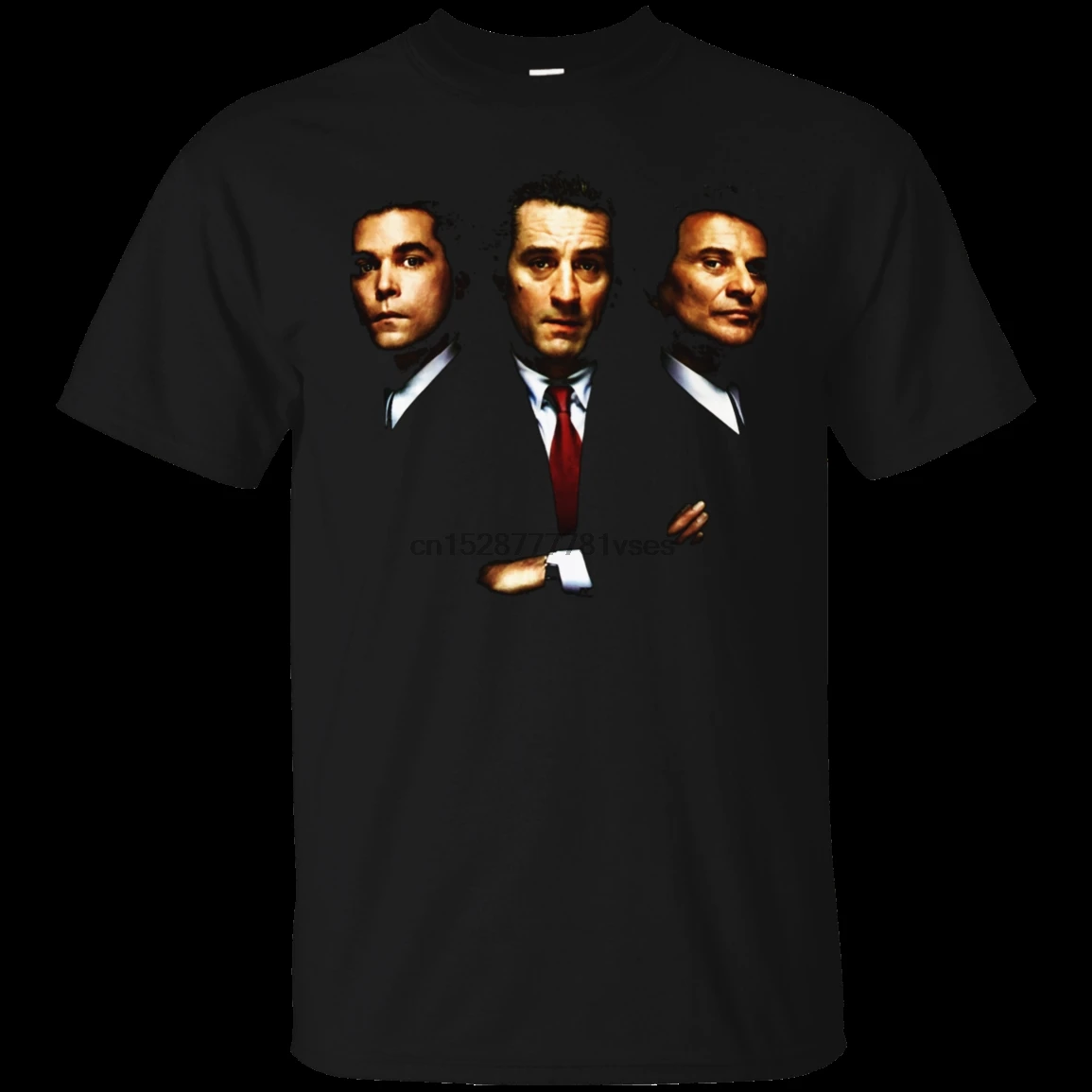 Goodfellas T Shirt Robert DeNiro Scorsese Joe Peschi Gangster Movie Simple Short-Sleeved Cotton T-Shirt Top Tee | Мужская одежда