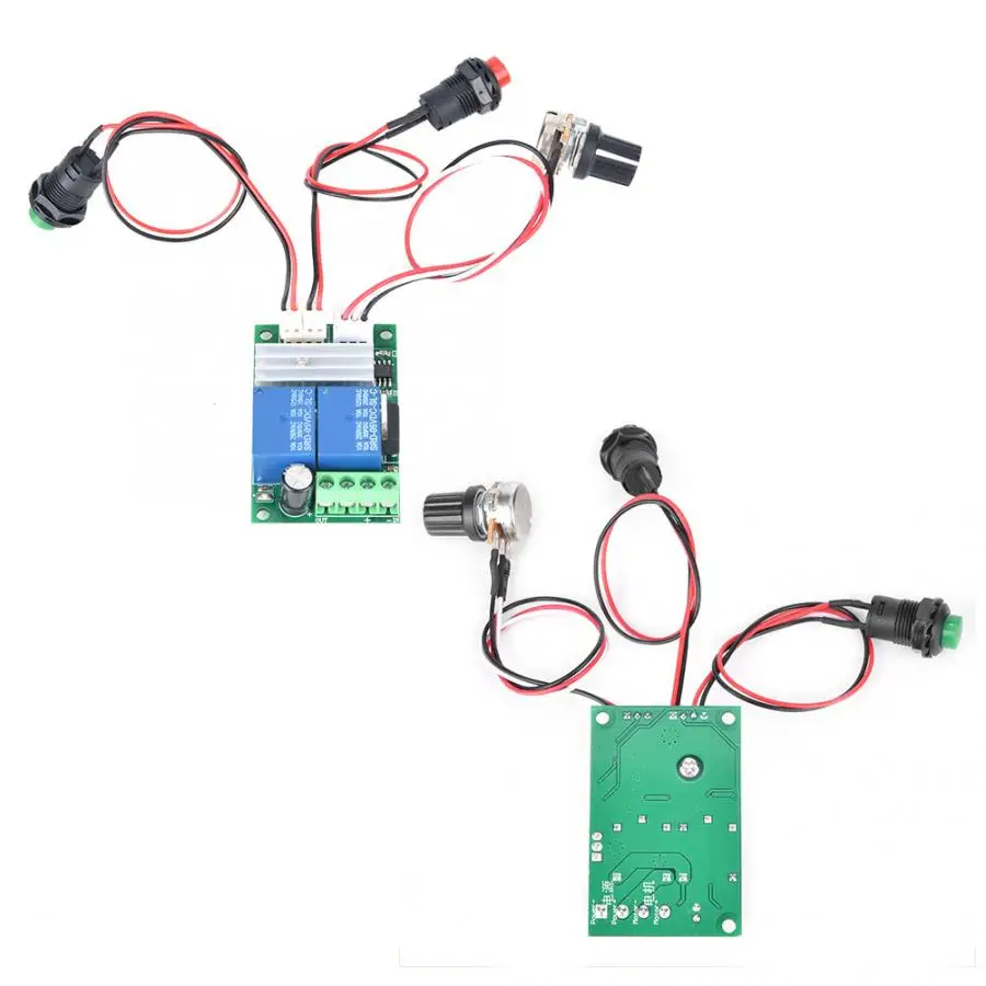 PWM DC регулятор скорости двигателя 6 ~ 24V CW CCW вращения|Контроллер двигателя| |
