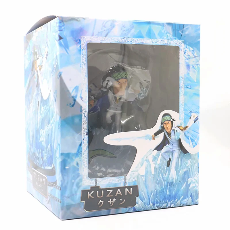 20 см аниме One Piece экшн-фигурка Kuzan Боевая версия. GK статуя ПВХ Aokiji Коллекционная
