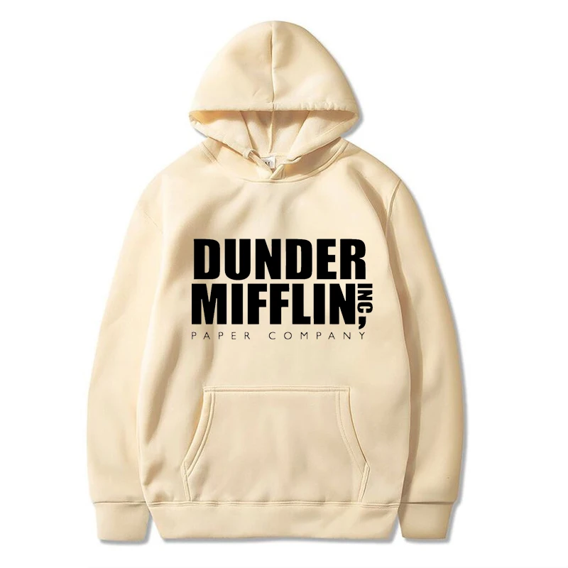 Фотообои с надписью The офис ТВ Show Dunder Mifflin мужские и женские толстовки в уличном