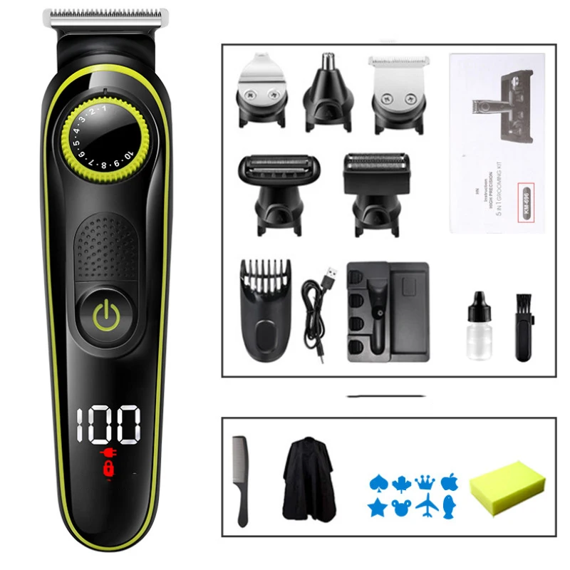 

Facial body shaver electric hair clipper beard trimmer hair cutter machine groomingAll-in-one professional hair trimmer for men