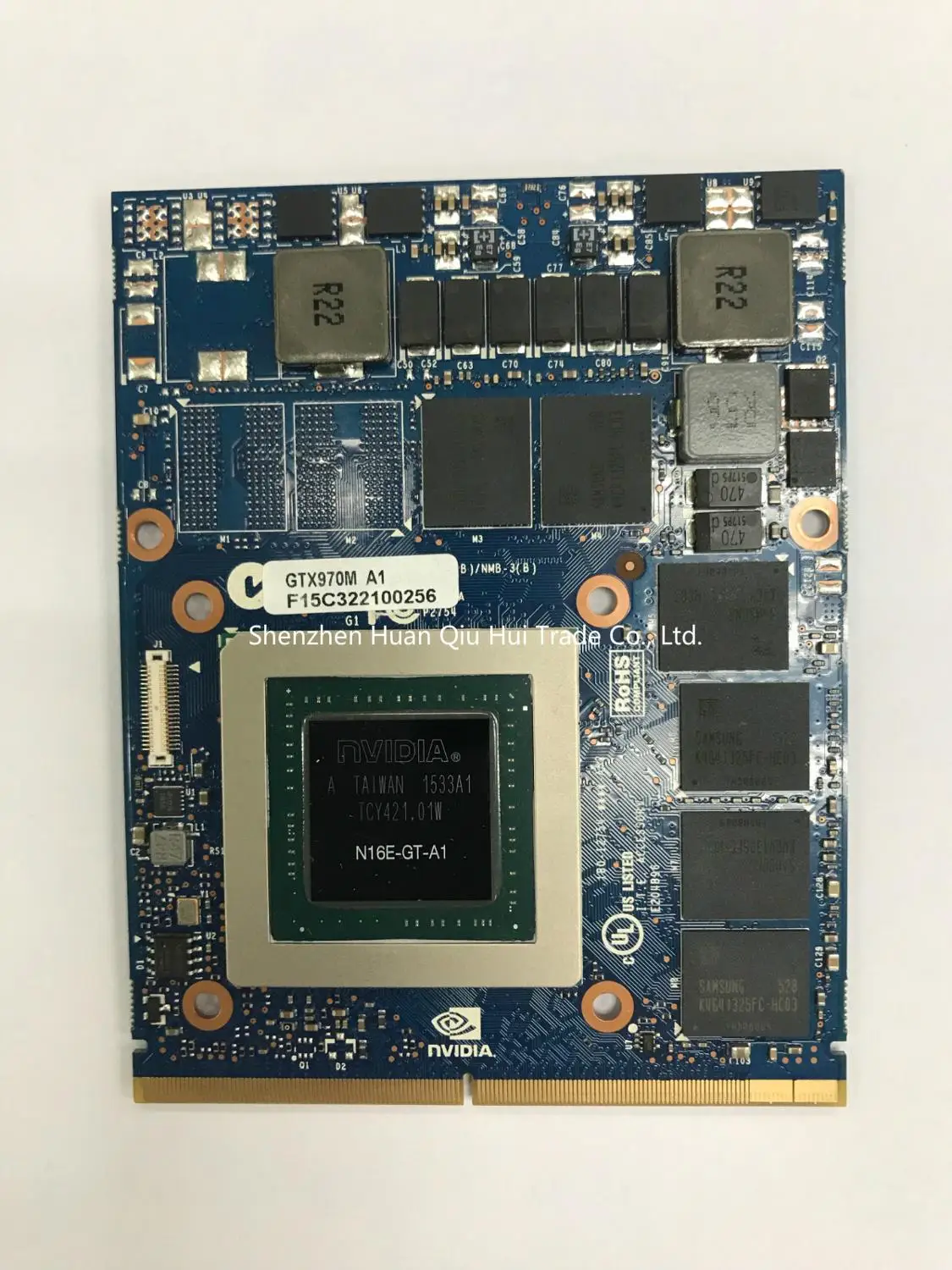 KaiFull GTX 970M GTX970M 6 ГБ GDDR5 графической видеокарты N16E-GT-A1 6-71-P15SL-DA2 для Clevo P375SM P170EM P150EM P157SM