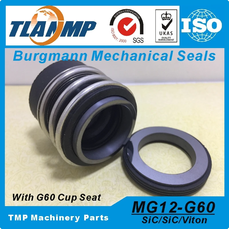 MG12 60 MG12/60 G60 TLANMP механические уплотнения Burgmann для водяных насосов с стационарное