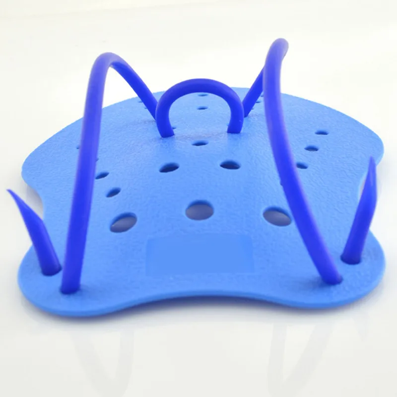 

Swimming Paddles Adjustable PVC Silicone Diving Hand Paddle Webbed Gloves