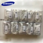 Оригинальные наушники-вкладыши Samsung EG920 с разъемом 3,5 мм, наушники-вкладыши с микрофоном и громкостью для galaxy A70, A50, NOTE 8, 9, s6, s7 edge