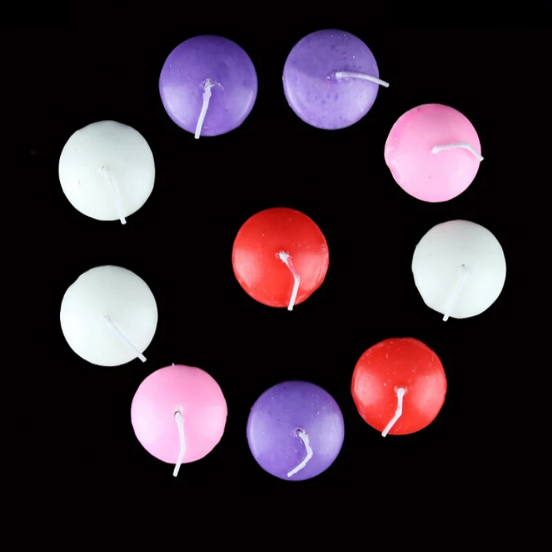 10 шт./компл. партия ароматические свечи плавающие воск романтическое украшение