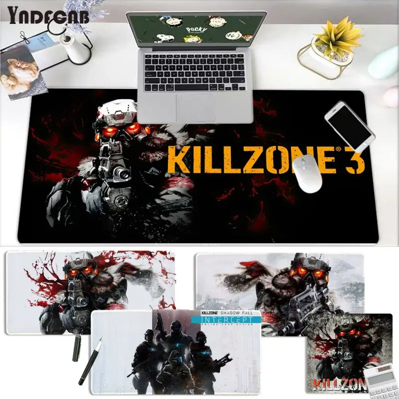 

YNDFCNB Killzone 2021 New Keyboards Mat Rubber Gaming mousepad Desk Mat for Mouse Keyboards Mat Mousepad for boyfriend Gift