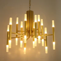 modern acrylic led pendant light nordic living room kitchen designer hanging lamps avize suspension luminaire