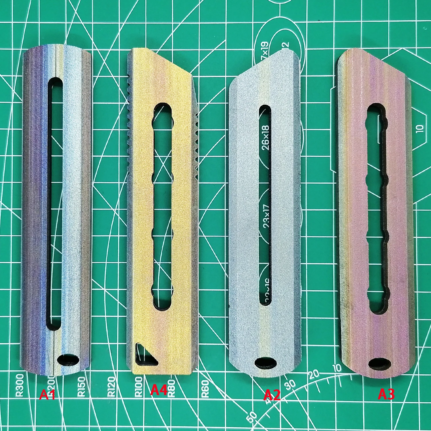 Универсальный нож из титанового сплава ножевой держатель для резки бумаги в