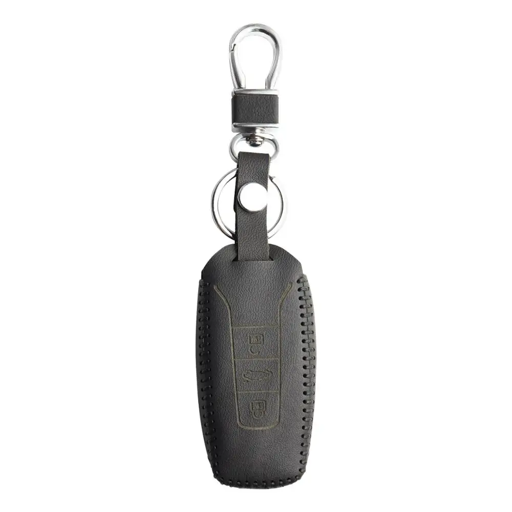 Чехол для ключей Volkswagen VW Touareg, чехол для ключей с дистанционным управлением, защитный чехол для ключей, автомобильные аксессуары, брелок для ключей, 3 кнопки