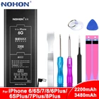 NOHON аккумулятор для iPhone 6, 6 S, 7, 8 Plus, 6 Plus, 6S Plus, 7 Plus, 8 Plus, Сменный аккумулятор для телефона, для iPhone6, iPhone6S, iPhone7, iPhone8