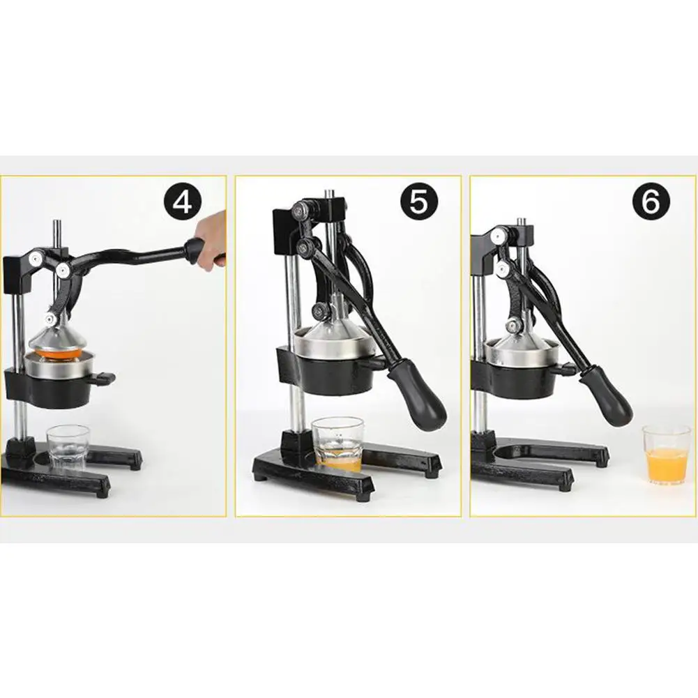 GloryStar Многофункциональный ручной Нержавеющая сталь соковыжималка для дома