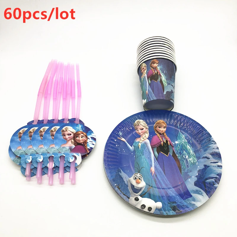 60 шт. декоративные чашки с мультяшными персонажами | Дом и сад