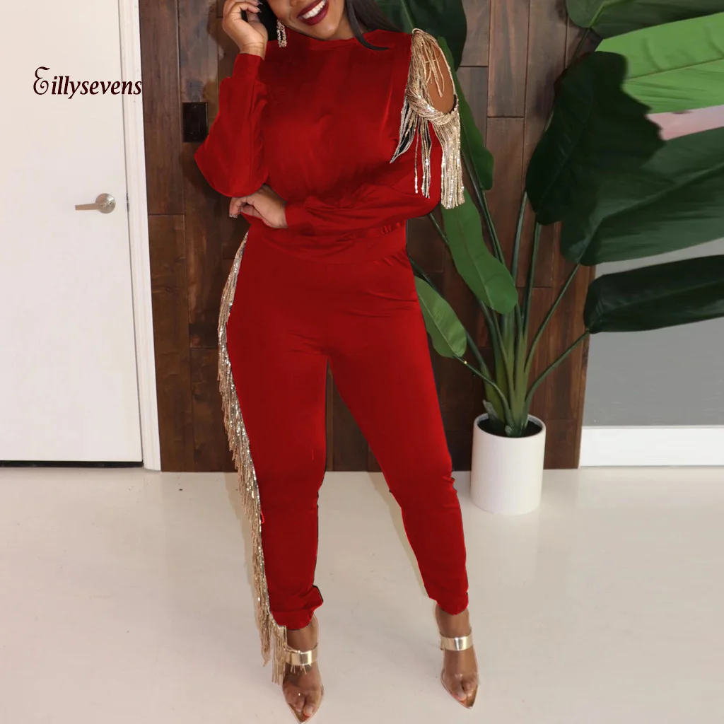 Новинка модные однотонные осенние комплекты наряд для женщин женский комплект в