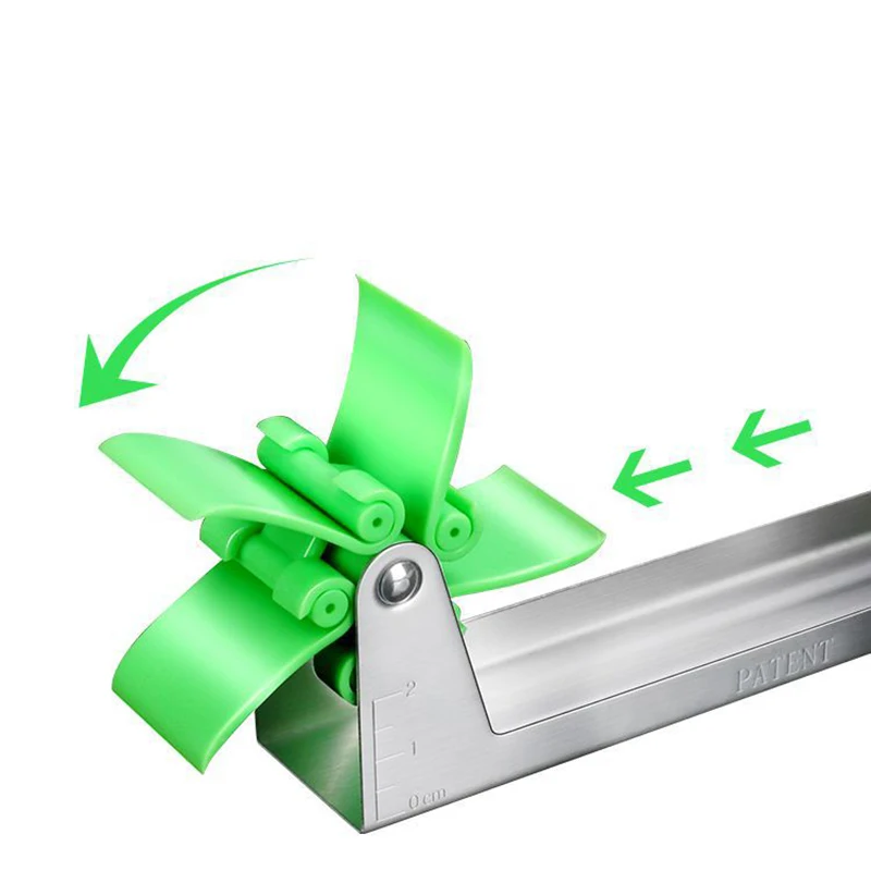 Резак для арбуза из нержавеющей стали разделенный цветок кухонная