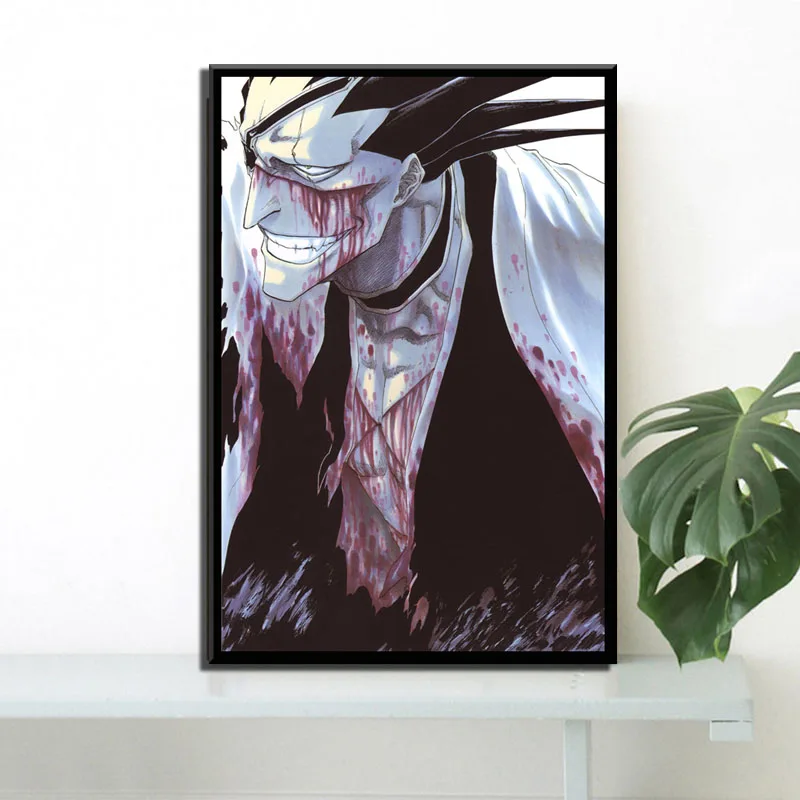 Лидер продаж японское аниме Kurosaki Ichigo художественная роспись Шелковый Холст