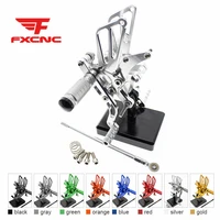 for benelli bn600 bj600 tnt600 2010 2012 motorcycle rearset footrest foot pegs aluminum cnc adjustable rider rear sets pedals